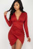 Rushed Wrap Bodycon Dress - Image 3 of 0