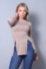 Sleek & Chic Fall Long Sleeve Silted Top - Image 4 of 0