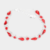 Teardrop Stone Evening Bracelet - Image 2 of 0