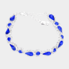 Teardrop Stone Evening Bracelet - Image 4 of 0