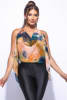 Open Back Cowl Neck Top - Image 2 of 0