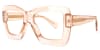 Zaida - Square Peacock/Blue Eyeglasses - Image 4 of 0