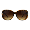 Oversize Diva Designer Jewel Chain Arm Luxury Womens Sunglasses - Image 3 of 0