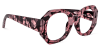 Isadora - Geometric Pink/Floral Eyeglasses - Image 5 of 0