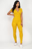 Button Down Bodycon Jumpsuit - Image 3 of 0