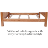 Maple Burr Sleigh Bed - Image 3 of 0