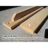 Maple Burr Sleigh Bed - Image 4 of 0