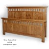 Hickory Teton Mission Bed - Image 3 of 0