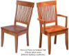 Mixed Wood Harvest Dining Room Chair - Image 4 of 0
