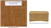 Quarter Sawn Oak Memory Chest - Image 5 of 0