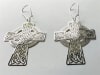 ER-282-S silver Plated 2" Earrings - Image 2 of 0
