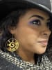 Hunab Ku 18k Gold Plated 3 inches (72mm) Earrings - Image 1 of 0