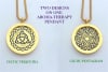 Celtic Triquetra/ Celtic Pentagram Aroma Therapy Pendant - Image 1 of 0