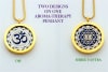 GS-YA-OM Shree Yantra/OM Aroma Therapy Double Sided Pendant - Image 1 of 0