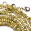Natural Chrysoberyl Cats Eye Necklace 18 inches - Image 3 of 0