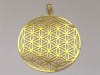 Flower of Life 2" Pendant 18K gold plated - Image 1 of 0