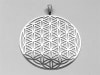 Flower of Life 2" Pendant Silver plated - Image 2 of 0