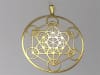 Metatron 2" Pendant 18K gold plated - Image 1 of 0