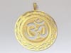 OM 2" Pendant 18k Gold plated - Image 2 of 0
