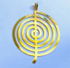 PD-299 Glyph 2" Pendant 18K Gold Plated - Image 3 of 0