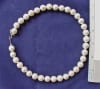 HIGH QUALITY 12MM WHITE PEARL NECKLACE - Image 3 of 0