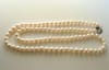 HIGH QUALITY 9MM WHITE PEARL NECKLACE - Image 1 of 0