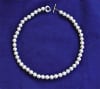 HIGH QUALITY 9MM WHITE PEARL NECKLACE - Image 2 of 0