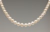 HIGH QUALITY 9MM WHITE PEARL NECKLACE - Image 3 of 0