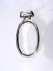 HAND MADE GEM QUALITY CLEAR QUARTZ PENDANT IN STERLING SILVER - Image 2 of 0