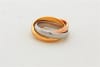 R-16  Three Interconnected Rust Proof Metal Alloy Ring - Image 1 of 0