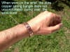 pure copper spring link bracelet - Image 4 of 0