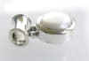 Genuine unbleached 10 mm white pearl pendant in Sterling Silver - Image 3 of 0