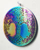 SSM-MOB-TOL  6" Celtic Tree of Life Mobile - Anodized Titanium Stainless Steel with Mirror - Image 2 of 0