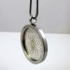 SSTVP-18 Silver Plated Stainless Steel Torus Vortex Pendant with Chain - Image 3 of 0