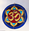 StainGlassOm-Mandala 7" Round - Image 3 of 0