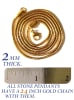 Brown Agate Sacred Geometry Stone Pendants - Image 2 of 0
