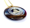 Tigers eye Pendant with Yogi - Image 2 of 0