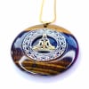 Tigers eye Pendant with Yogi - Image 3 of 0