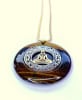 Tigers eye Pendant with Yogi - Image 4 of 0