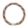 pure silver and copper wire twist bracelet - Image 1 of 0