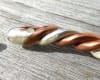 pure silver and copper wire twist bracelet - Image 3 of 0