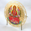 lakshmi double sided devotional icon with 18k gold plating and full color printing - Image 3 of 0