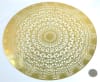 YA-1270 Dodecahedron 18 karat gold plated flower of life wall art - Image 2 of 0