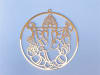 YA-268 Ganesh cut out 18K Gold Plated 2" Grid - Image 2 of 0