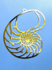 YA-307-SM Nautilus 18k gold plated 3" grid - Image 2 of 0