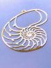 YA-307-SM Nautilus 18k gold plated 3" grid - Image 3 of 0