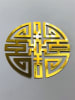 YA-40-SM Chinese Prosperity Symbol 3" Grid - Image 1 of 0