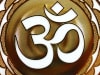 18 karat gold plated om mandala - Image 4 of 0