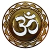 18 karat gold plated om mandala - Image 5 of 0