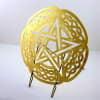 YA-63 Celtic Pentagram with Detail 18kt Gold Plated Healing Grid - Image 2 of 0